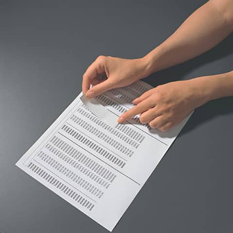 Nastro adesivo per correzione Post-it® Cover Up in carta removibile 8 righe - 658H